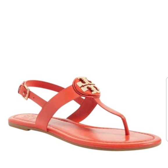 Tory Burch Shoes - Tory Burch Bryce Flat Tstrap Sandal - Samba (New)